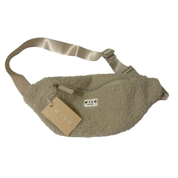 Wilo The Label Cream Sherpa Belt Bag - NWT*** - Picture 1 of 4